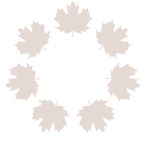 Leaf Circle - Brown - 30% Transparency.png